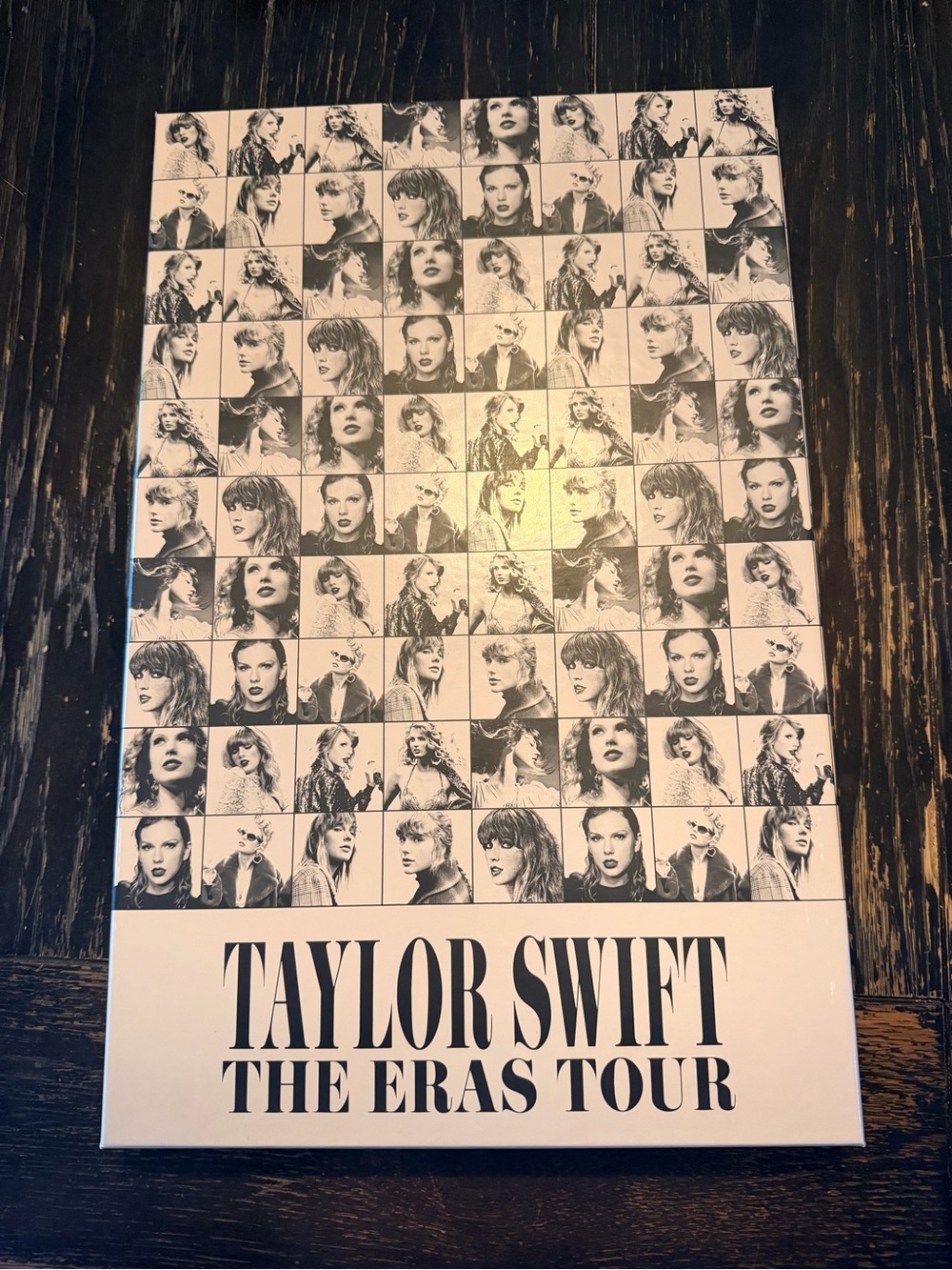 Taylor Swift Black & White Collage Tour Book